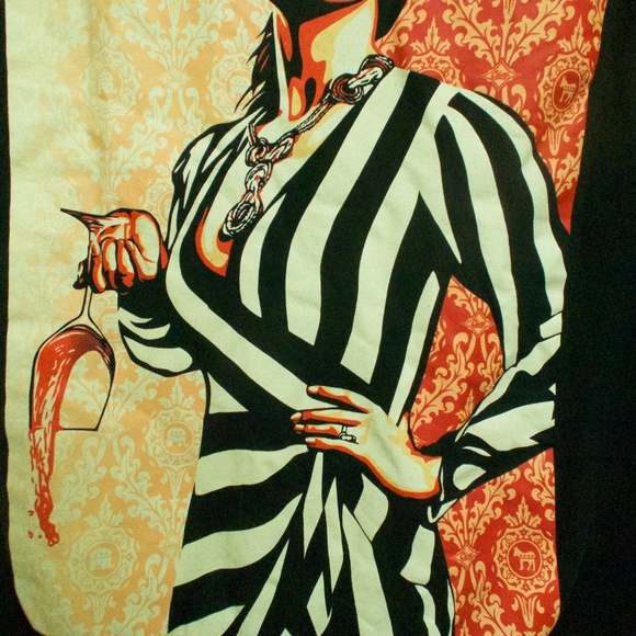 OBEY Propaganda Shepard Fairey T-Shirt Mens SMALL - Picture 3 of 6